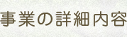 事業の詳細内容