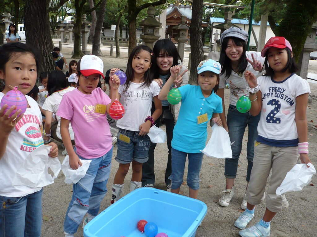 13年夏休み小学校対象子どもキャンプ はじめてのキャンプ みんなの夏祭り